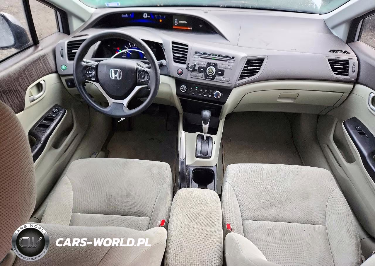 2012 Honda Civic Lx VIN:2HGFB2F55CH573500 - 8