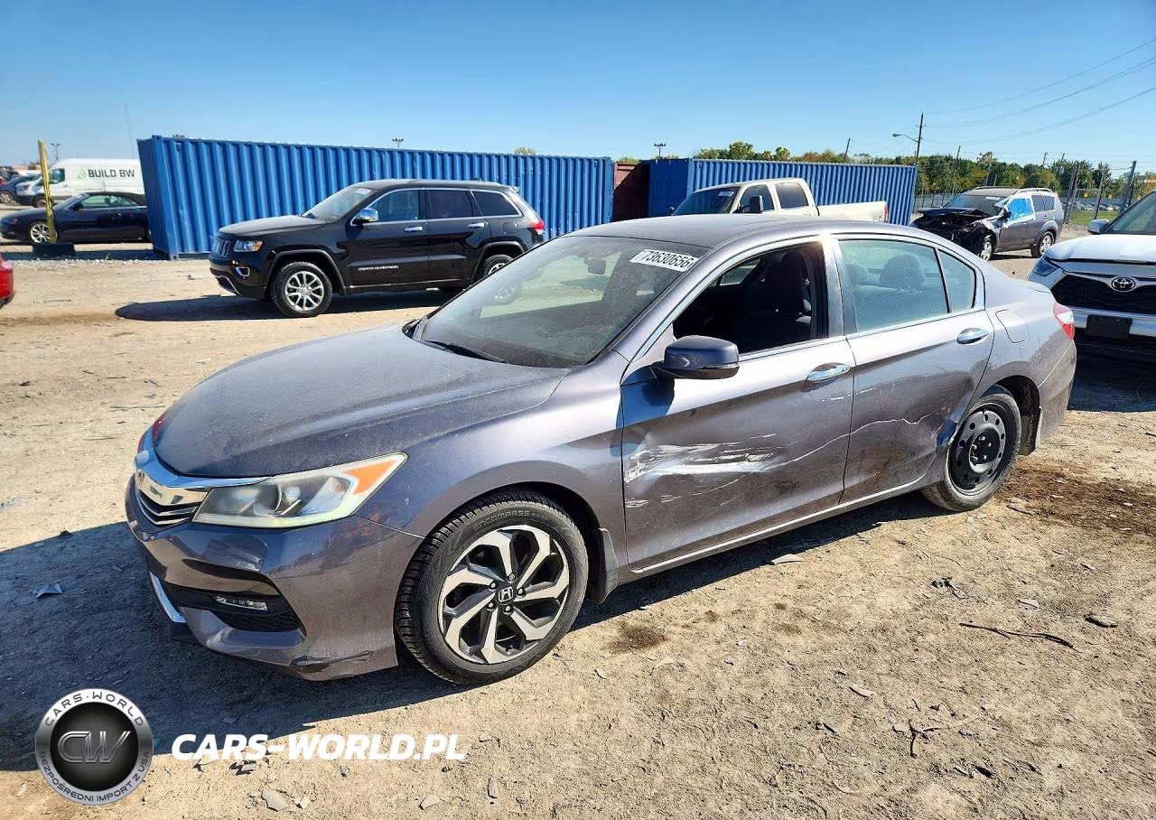 2016 Honda Accord Ex VIN:1HGCR2F76GA180920 - 1