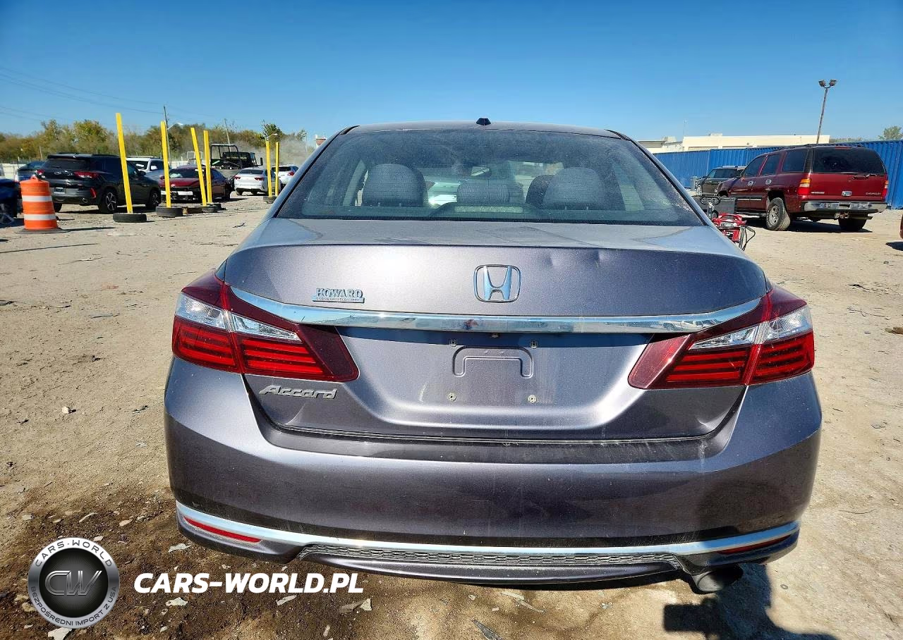 2016 Honda Accord Ex VIN:1HGCR2F76GA180920 - 6
