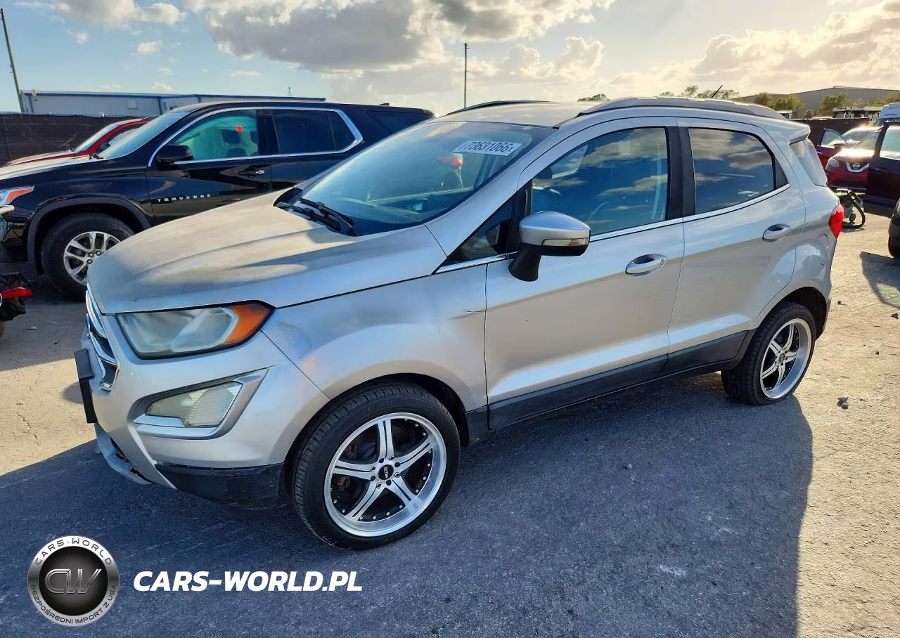 2019 Ford Ecosport Titanium VIN:MAJ3S2KEXKC268136 - 1