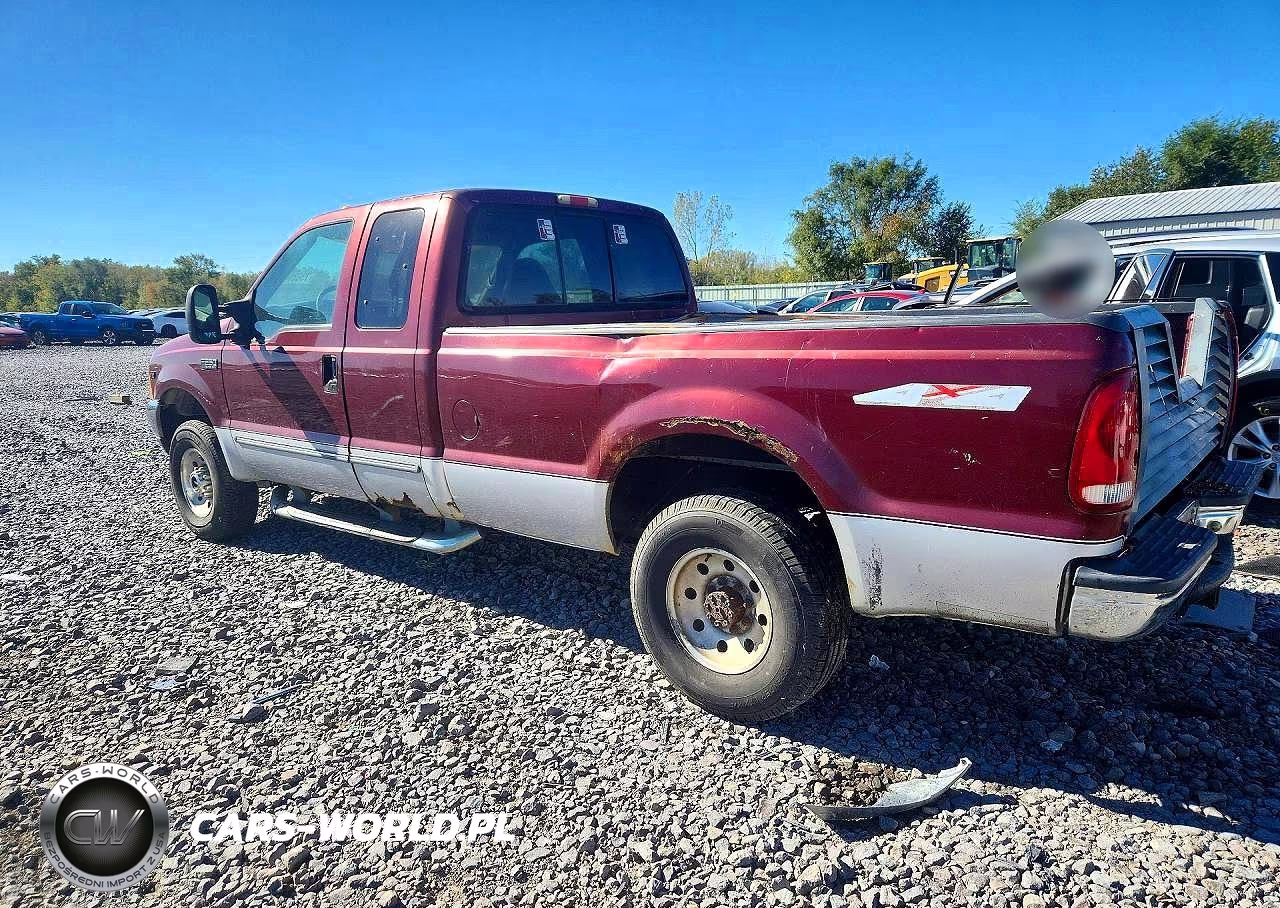 1999 Ford F250 Super Duty VIN:1FTNX21S9XEE70392 - 2