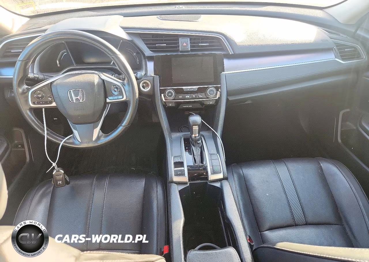 2017 Honda Civic Touring VIN:2HGFC1F94HH653744 - 8
