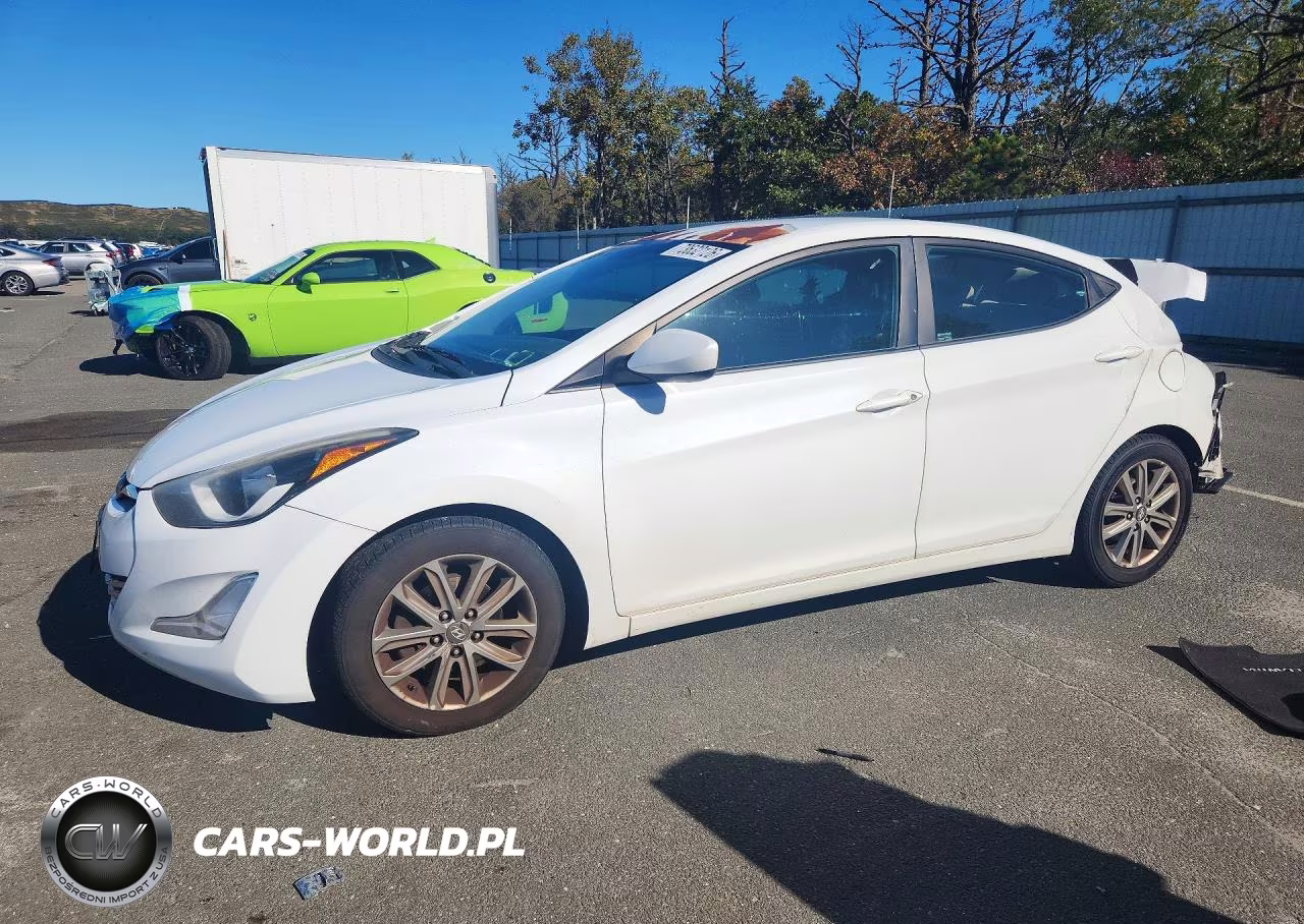 2015 Hyundai Elantra Se VIN:5NPDH4AE3FH571358 - 1