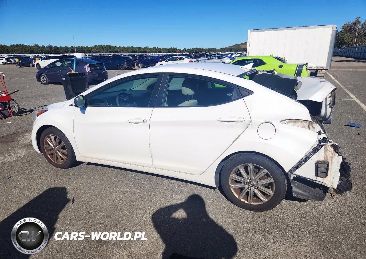 2015 Hyundai Elantra Se VIN:5NPDH4AE3FH571358 - 2