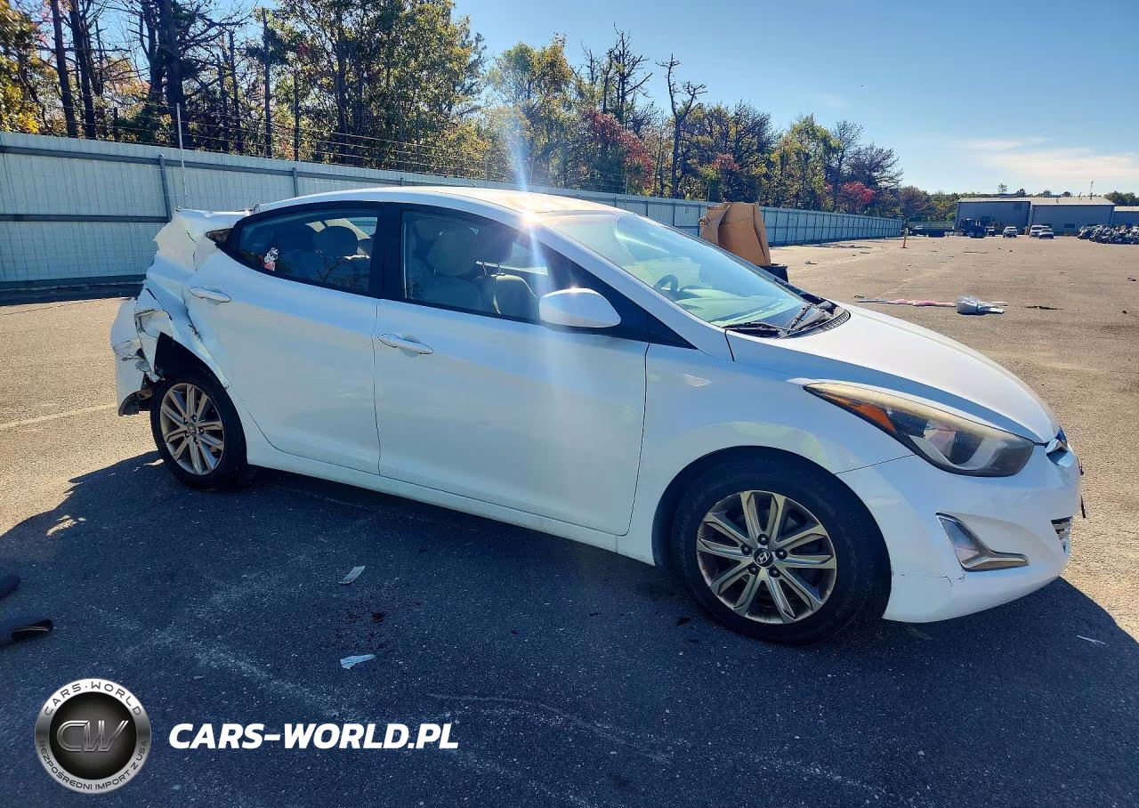 2015 Hyundai Elantra Se VIN:5NPDH4AE3FH571358 - 4