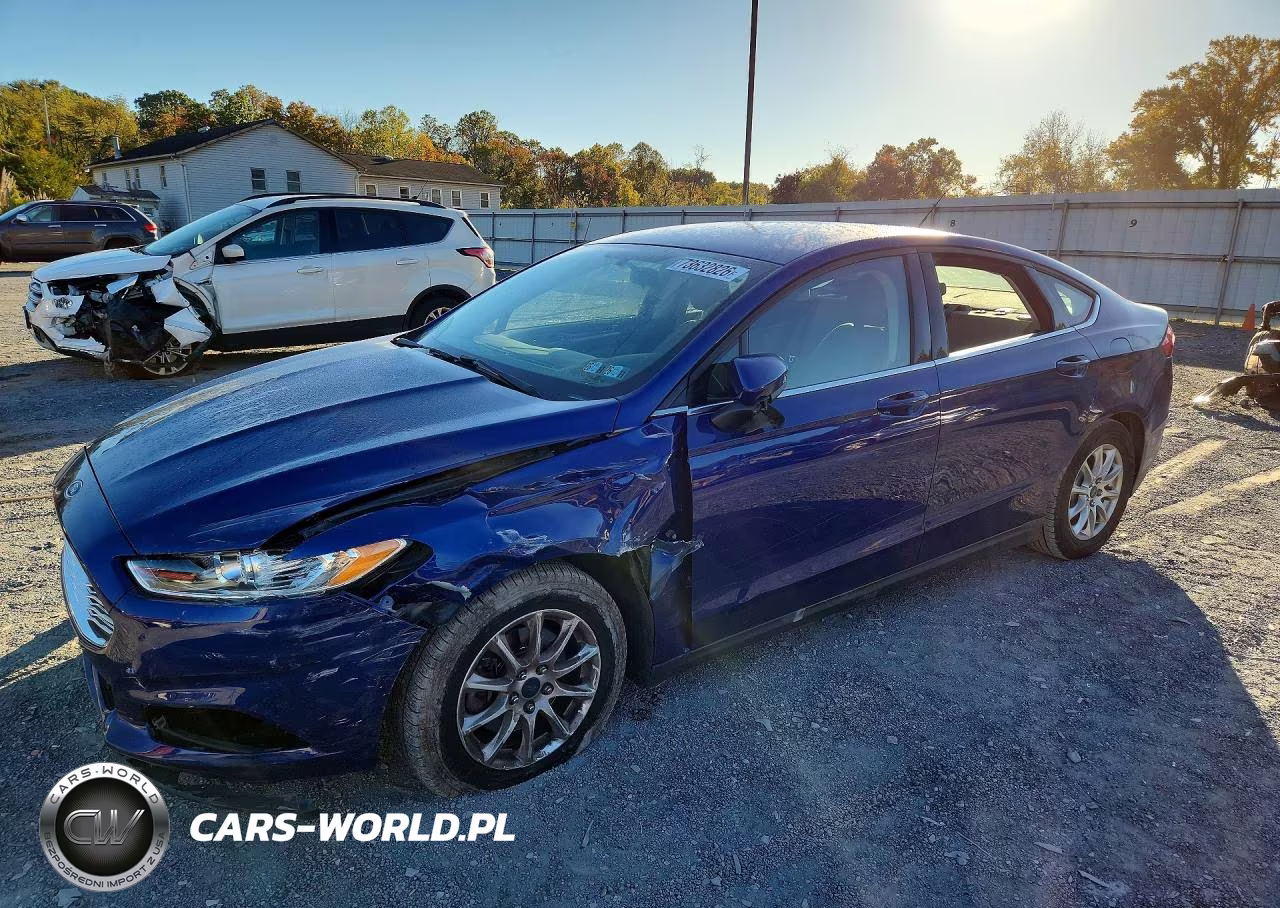 2016 Ford Fusion S VIN:3FA6P0G70GR275974 - 1
