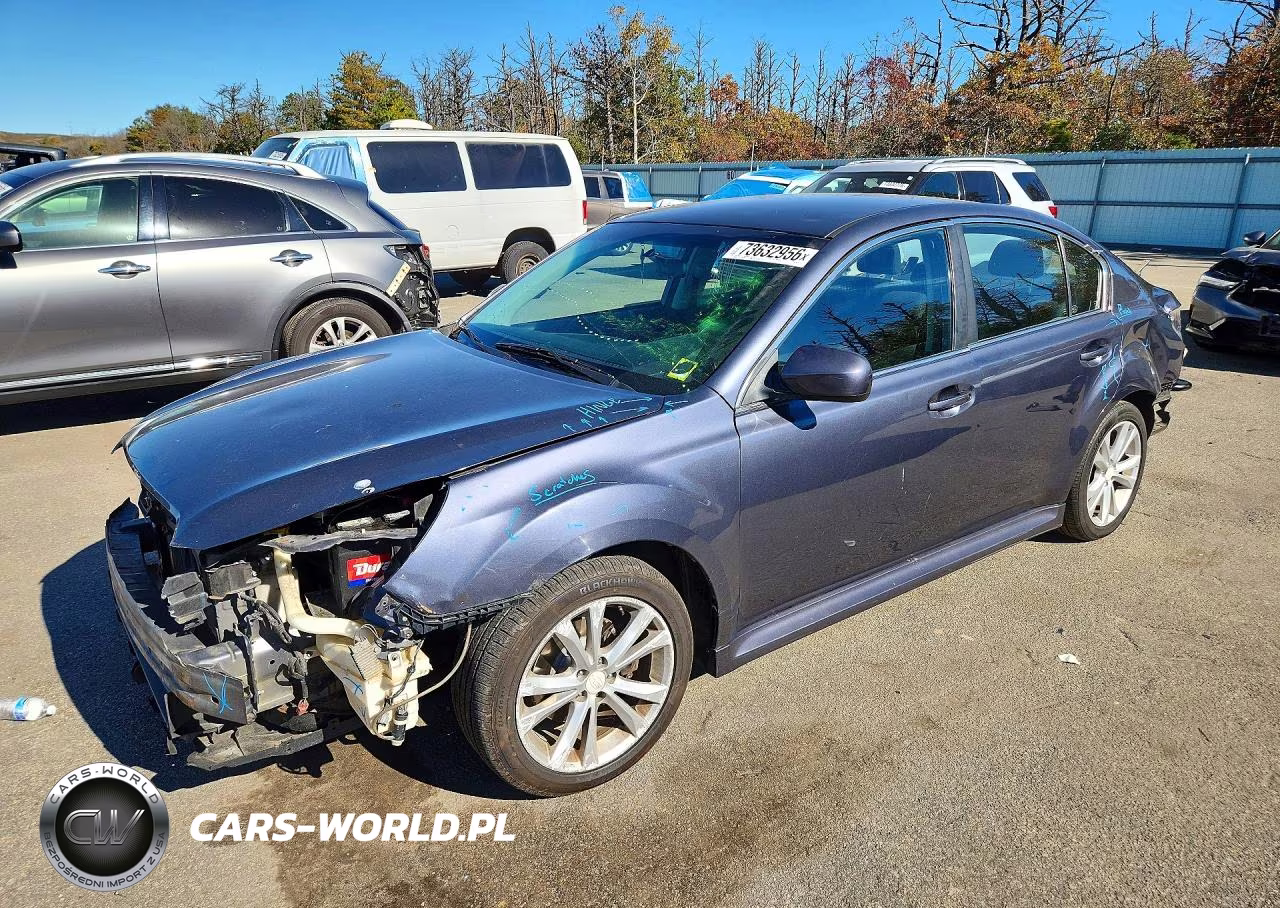 2014 Subaru Legacy 2.5I Premium VIN:4S3BMBC6XE3024191 - 1