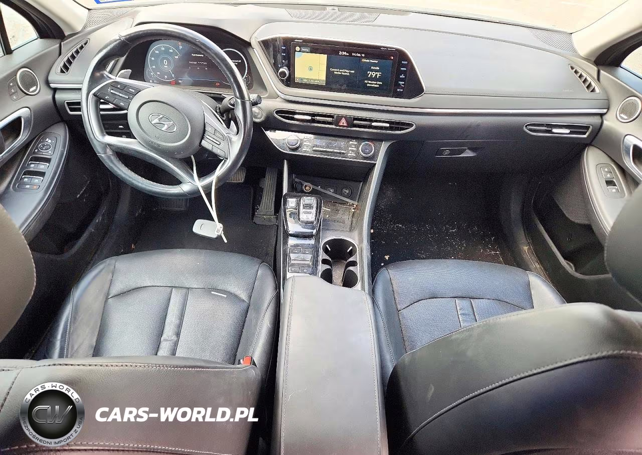 2021 Hyundai Sonata Limited VIN:5NPEH4J22MH087317 - 8