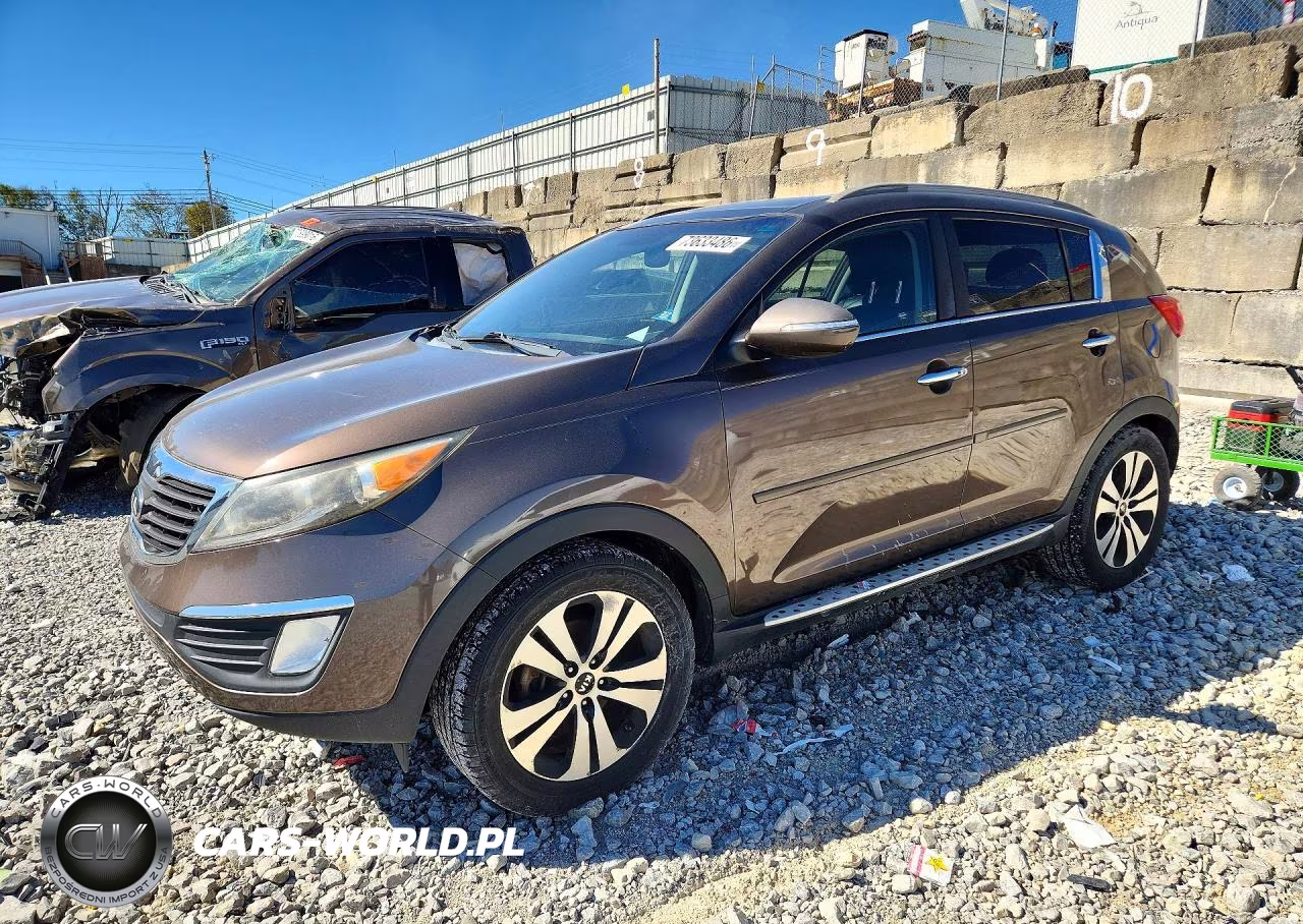 2013 Kia Sportage Ex VIN:KNDPC3A20D7500728 - 1
