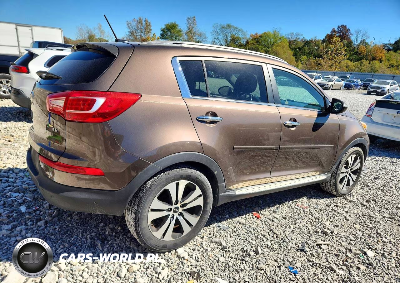 2013 Kia Sportage Ex VIN:KNDPC3A20D7500728 - 3