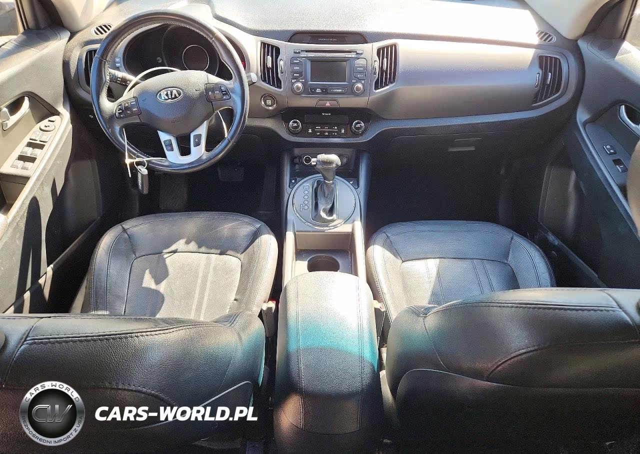 2013 Kia Sportage Ex VIN:KNDPC3A20D7500728 - 8