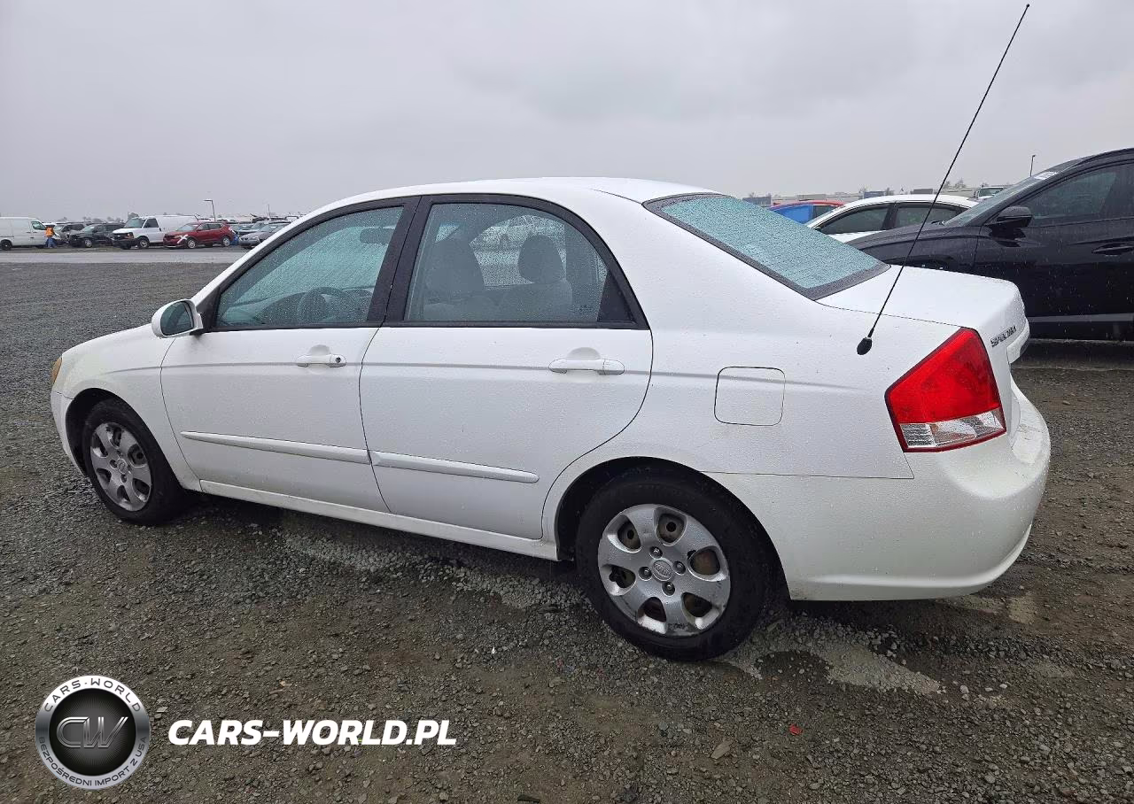 2009 Kia Spectra Lx VIN:KNAFE222195646831 - 2