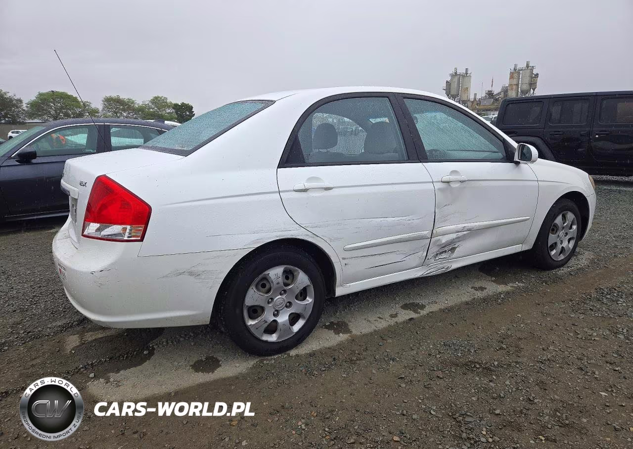2009 Kia Spectra Lx VIN:KNAFE222195646831 - 3