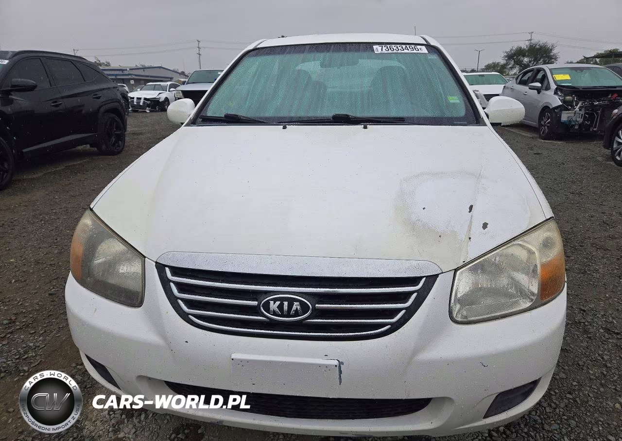 2009 Kia Spectra Lx VIN:KNAFE222195646831 - 5