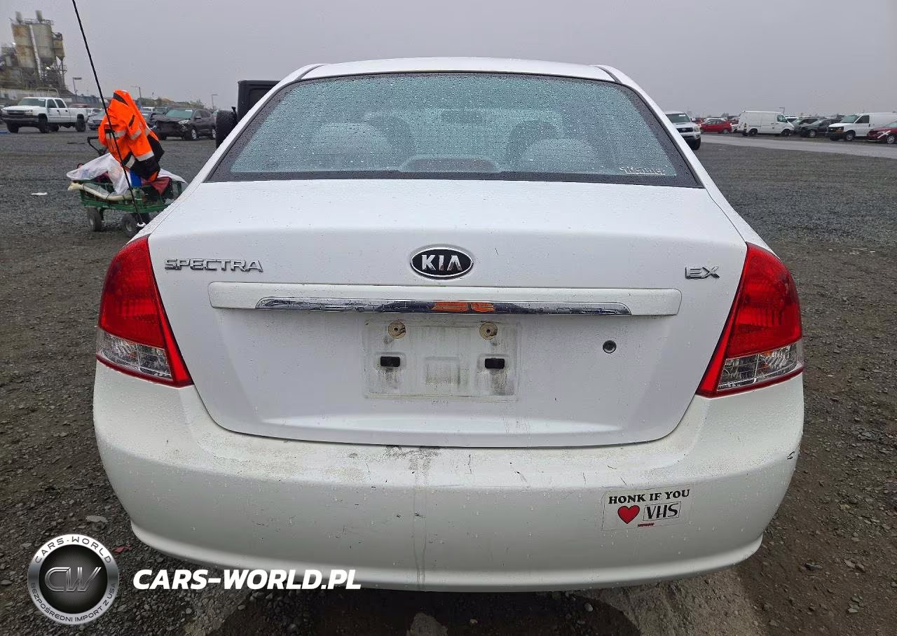 2009 Kia Spectra Lx VIN:KNAFE222195646831 - 6