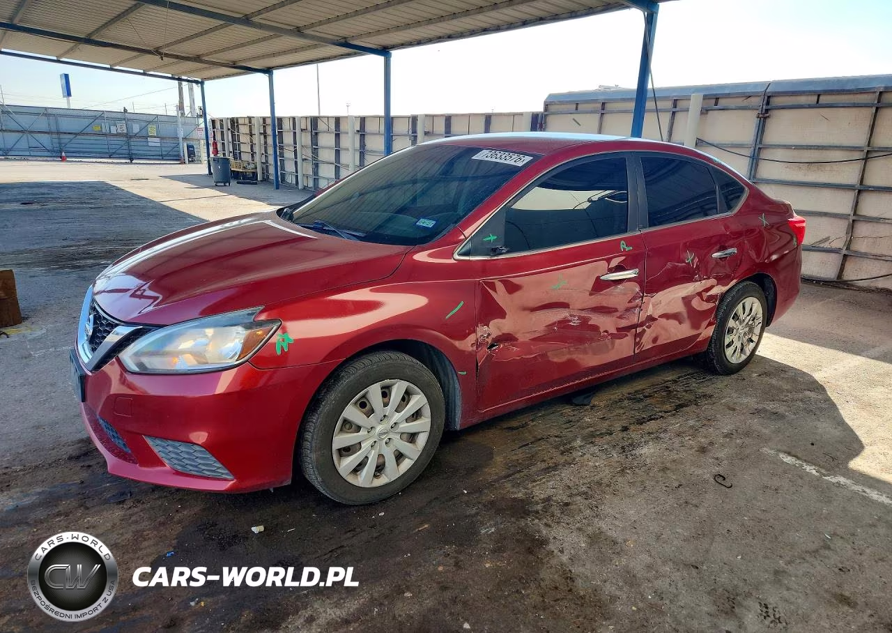 2016 Nissan Sentra Sv VIN:3N1AB7AP1GY262373 - 1