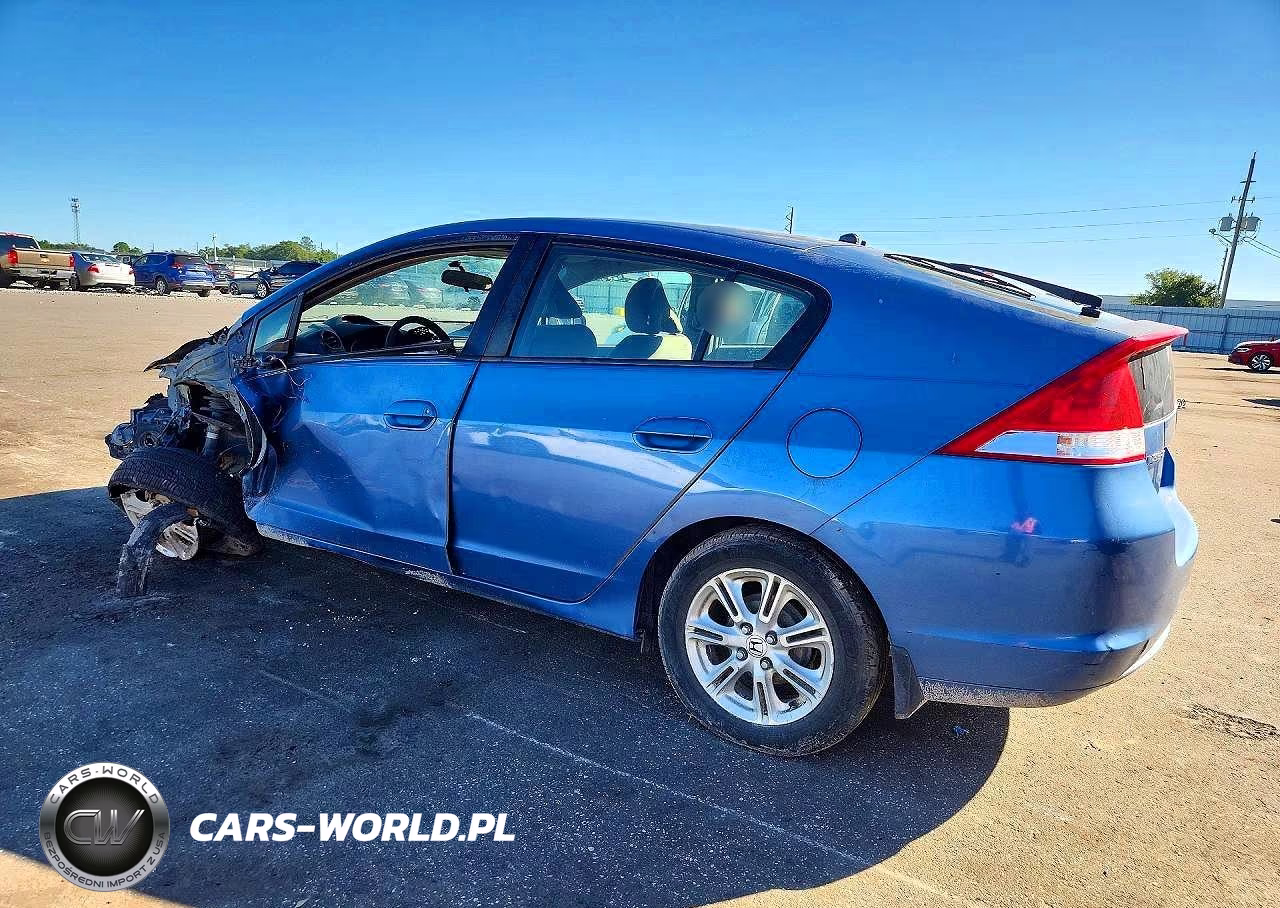 2010 Honda Insight Ex VIN:JHMZE2H7XAS029998 - 2