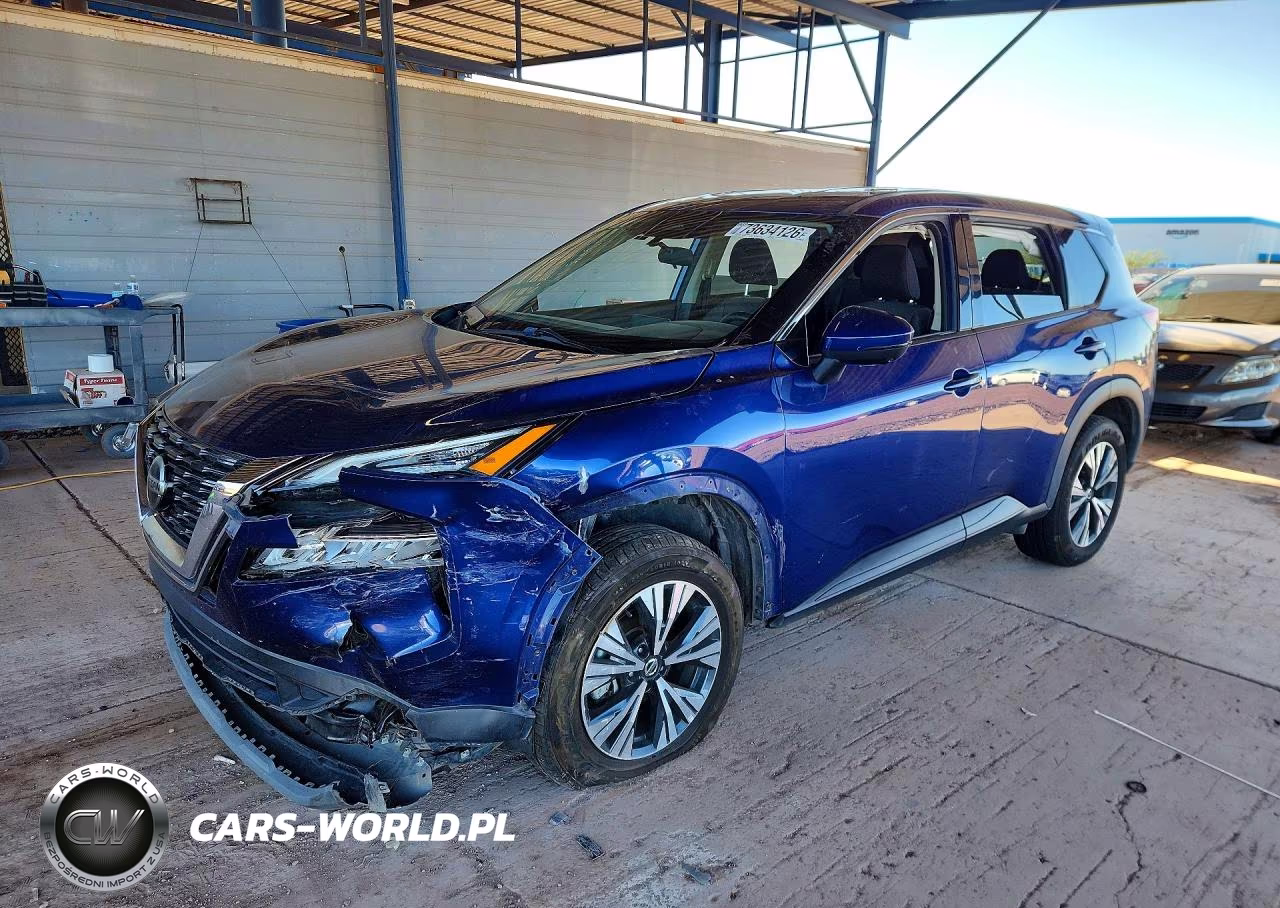 2021 Nissan Rogue Sv VIN:5N1AT3BB0MC722726 - 1