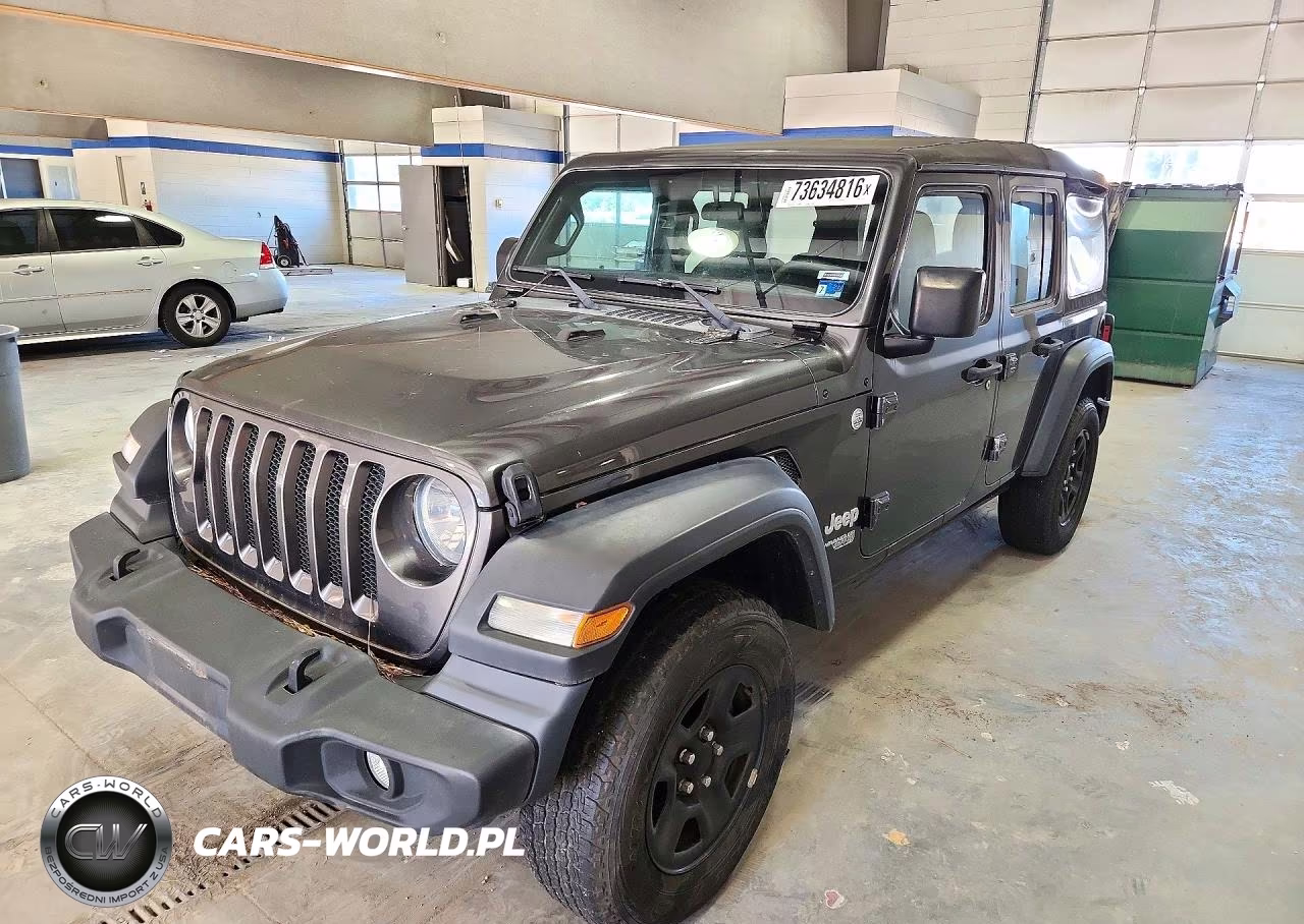 2018 Jeep Wrangler Unlimited Sport VIN:1C4HJXDG5JW127907 - 1