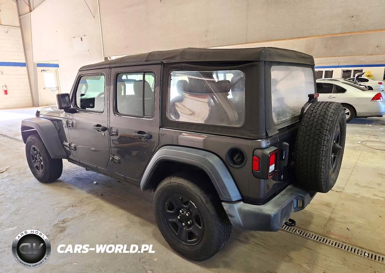 2018 Jeep Wrangler Unlimited Sport VIN:1C4HJXDG5JW127907 - 2