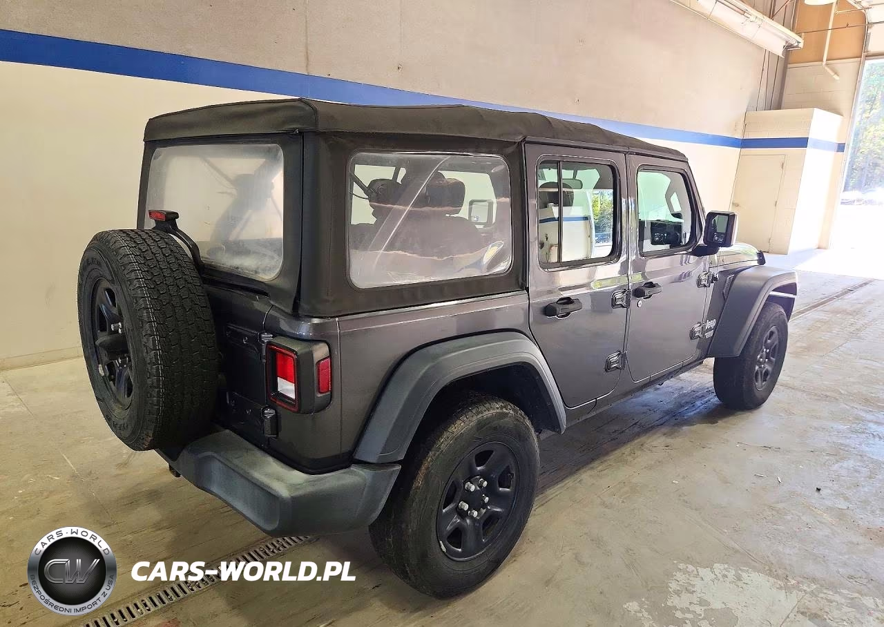 2018 Jeep Wrangler Unlimited Sport VIN:1C4HJXDG5JW127907 - 3