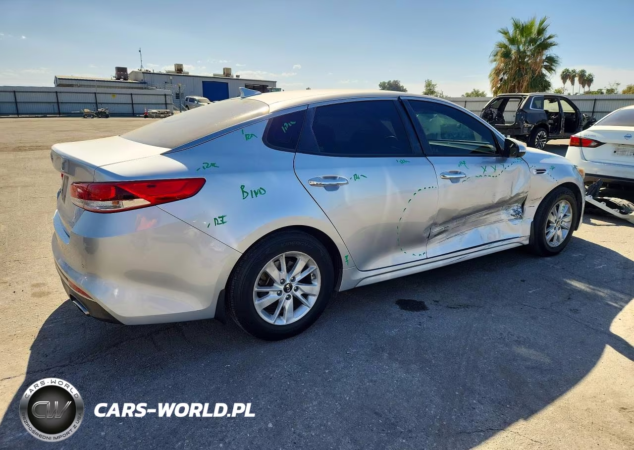 2018 Kia Optima Lx VIN:5XXGT4L30JG196444 - 3