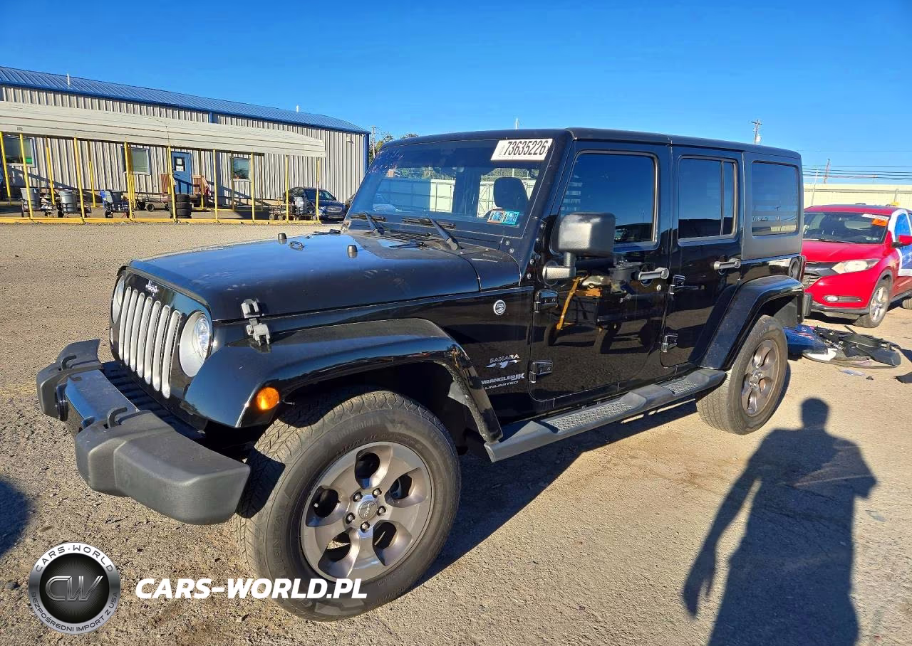 2018 Jeep Wrangler Unlimited Sahara VIN:1C4BJWEG7JL937359 - 1