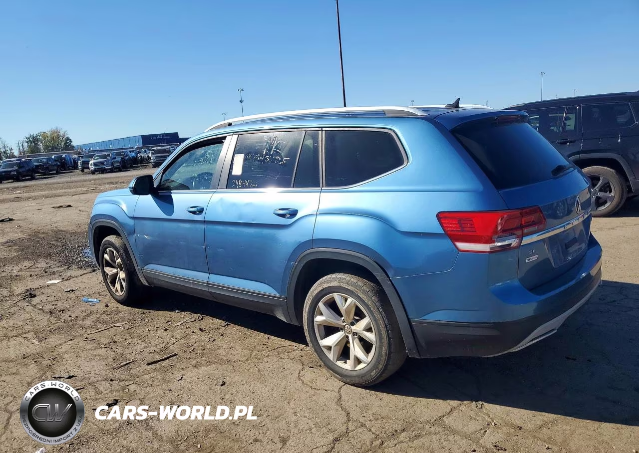 2019 Volkswagen Atlas Se VIN:1V2UR2CA7KC578104 - 2