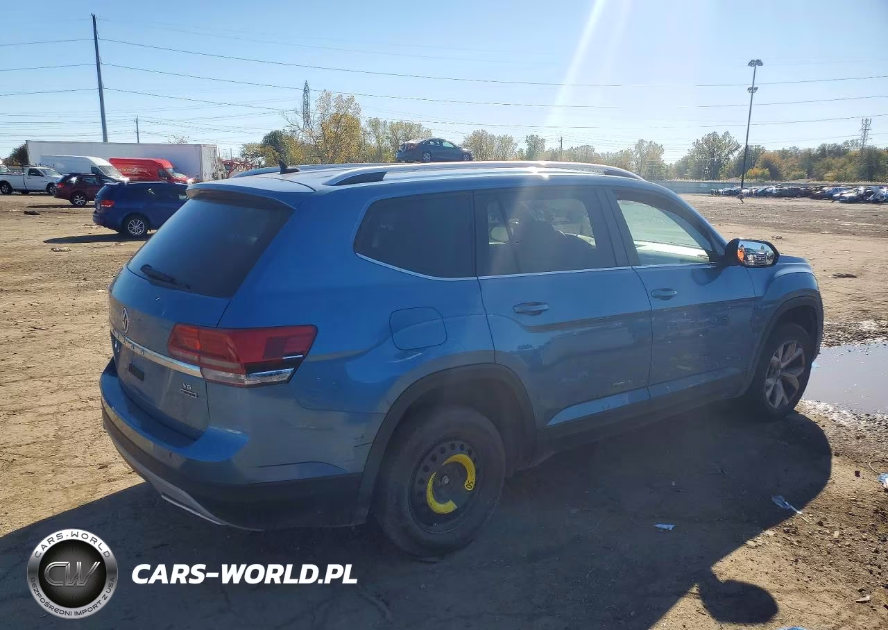 2019 Volkswagen Atlas Se VIN:1V2UR2CA7KC578104 - 3