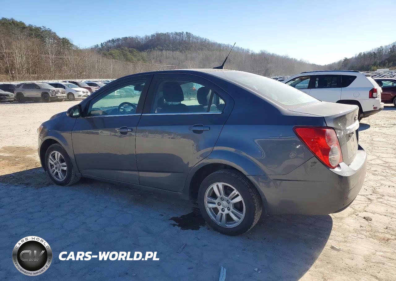 2013 Chevrolet Sonic Lt VIN:1G1JC5SG2D4162626 - 2