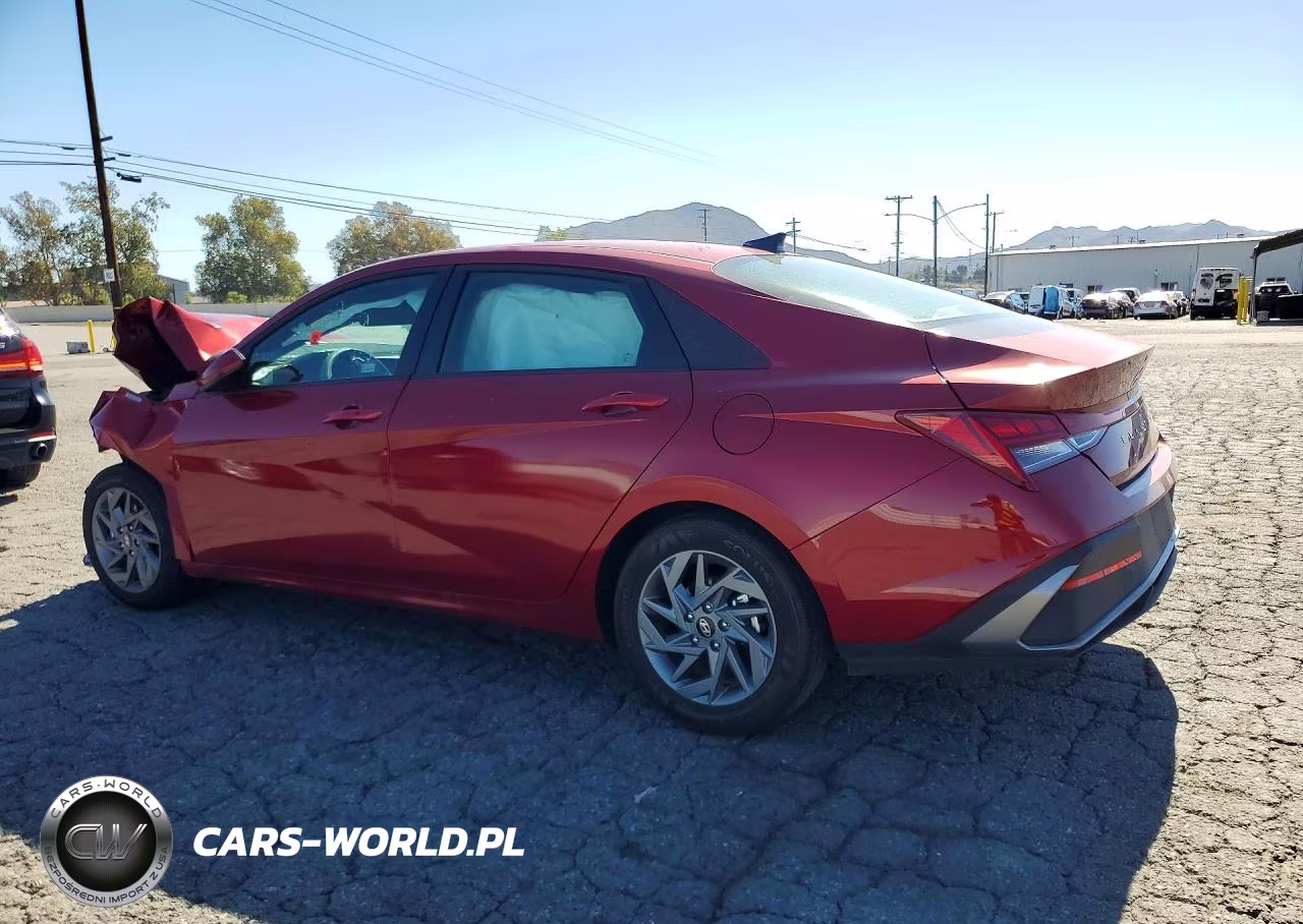 2025 Hyundai Elantra Hybrid Blue VIN:KMHLM4DJ0SU178395 - 2