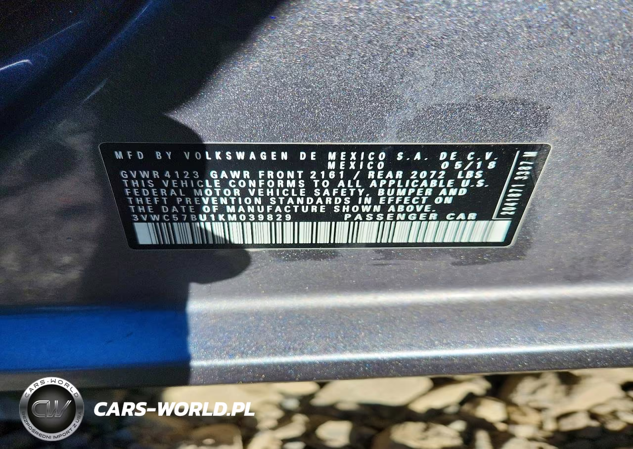 2019 Volkswagen Jetta S VIN:3VWC57BU1KM039829 - 13