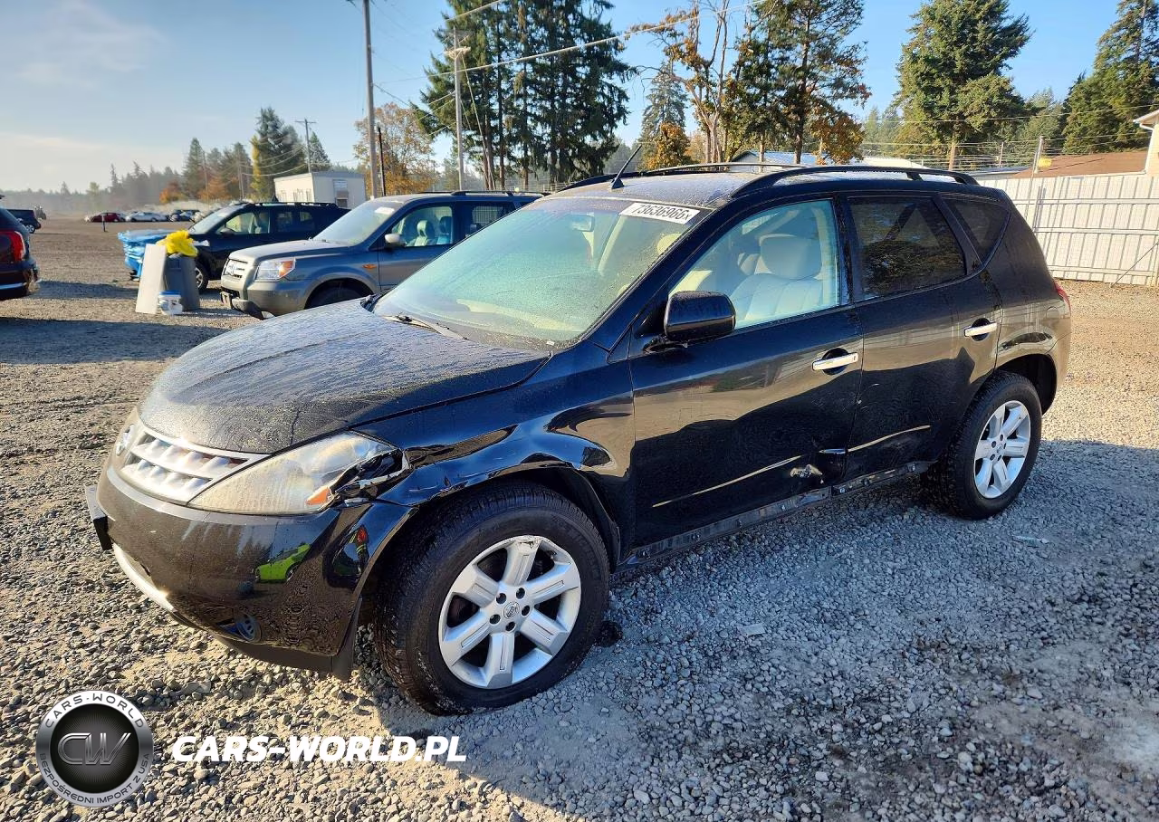 2007 Nissan Murano S VIN:JN8AZ08W57W636296 - 1
