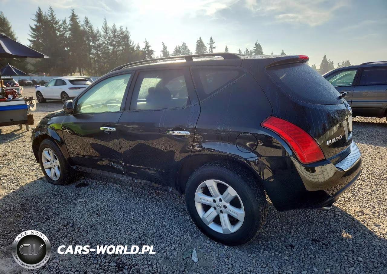 2007 Nissan Murano S VIN:JN8AZ08W57W636296 - 2