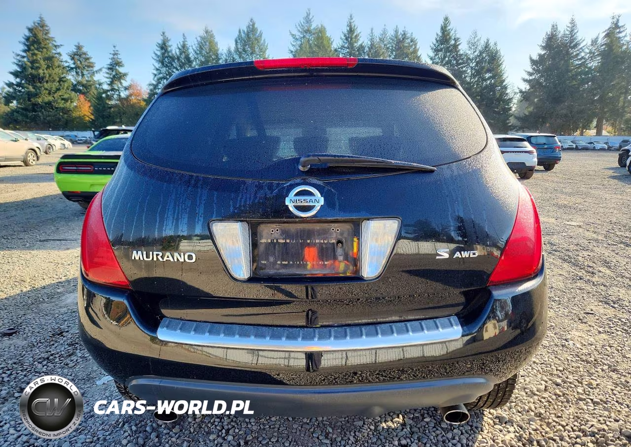 2007 Nissan Murano S VIN:JN8AZ08W57W636296 - 6