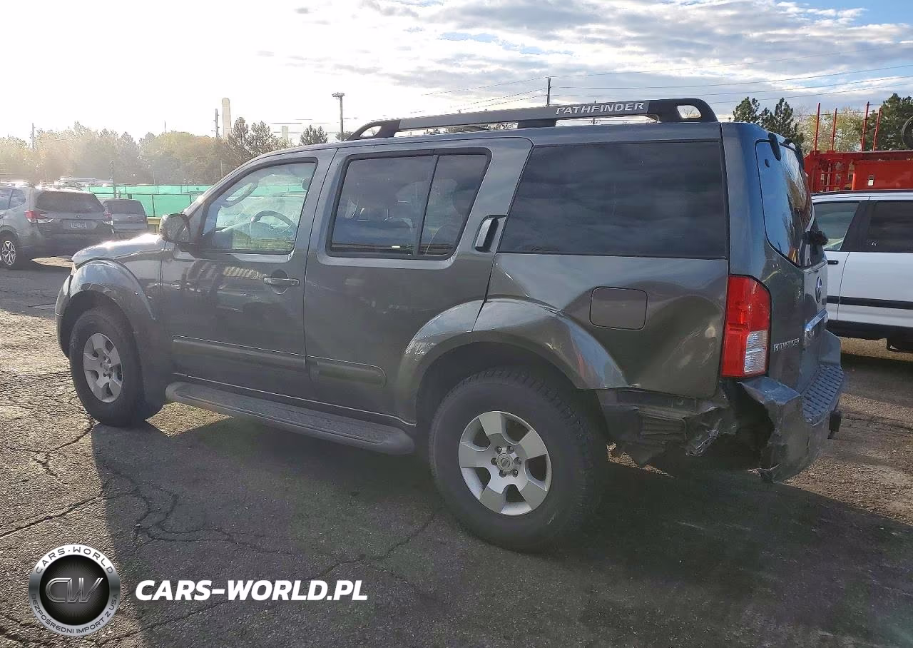 2006 Nissan Pathfinder S VIN:5N1AR18W26C628704 - 2