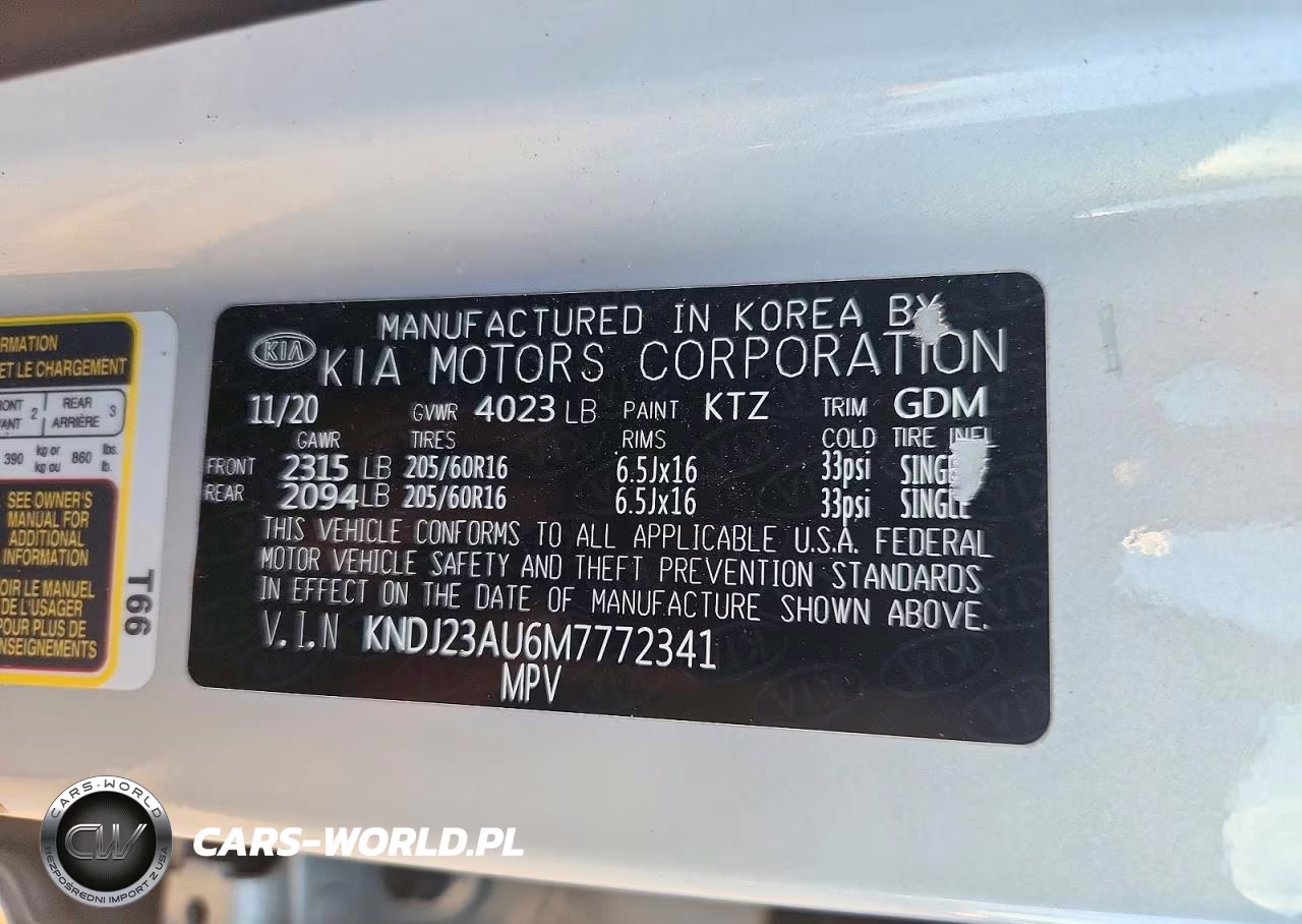 2021 Kia Soul S VIN:KNDJ23AU6M7772341 - 12
