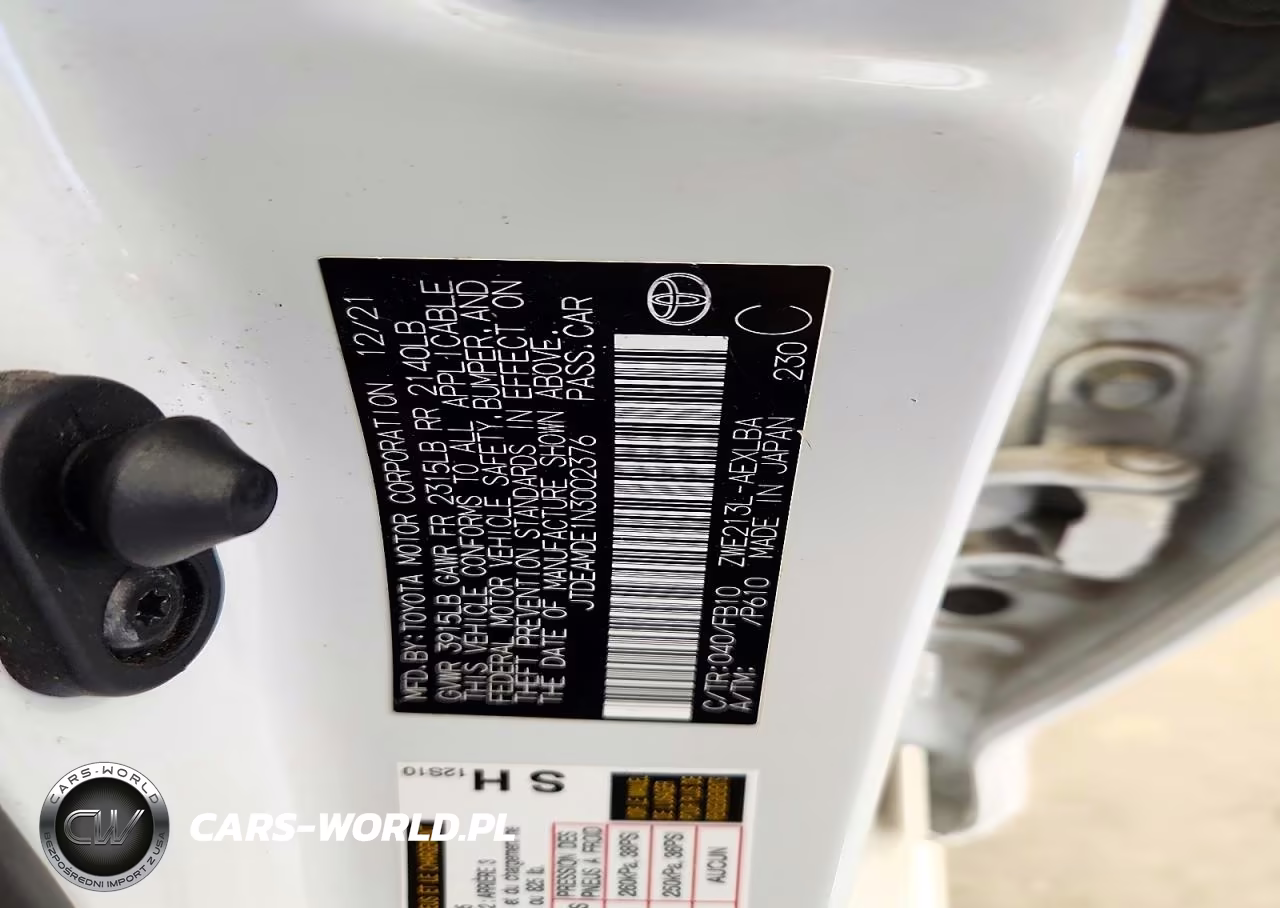 2022 Toyota Corolla Le VIN:JTDEAMDE1N3002376 - 12