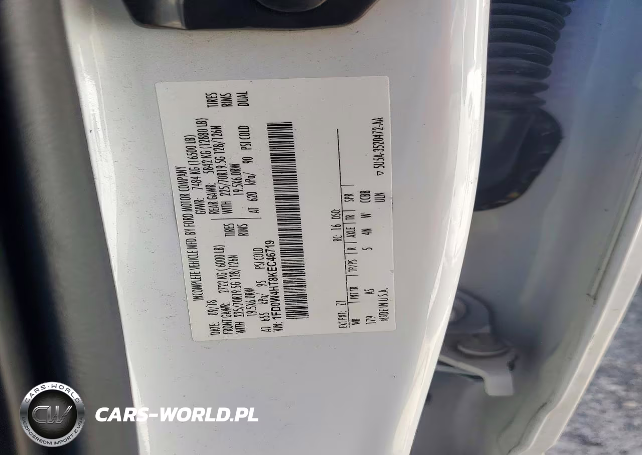 2019 Ford F450 Super Duty Service Truck VIN:1FD0W4HT8KEC46719 - 13