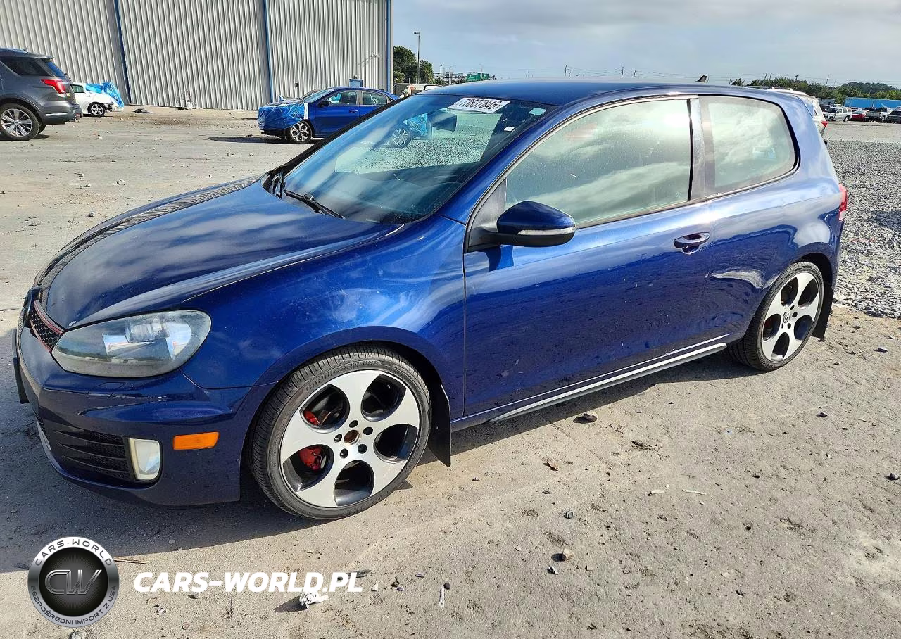 2012 Volkswagen Gti VIN:WVWED7AJ9CW107415 - 1