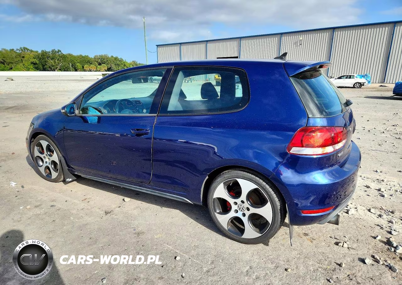 2012 Volkswagen Gti VIN:WVWED7AJ9CW107415 - 2