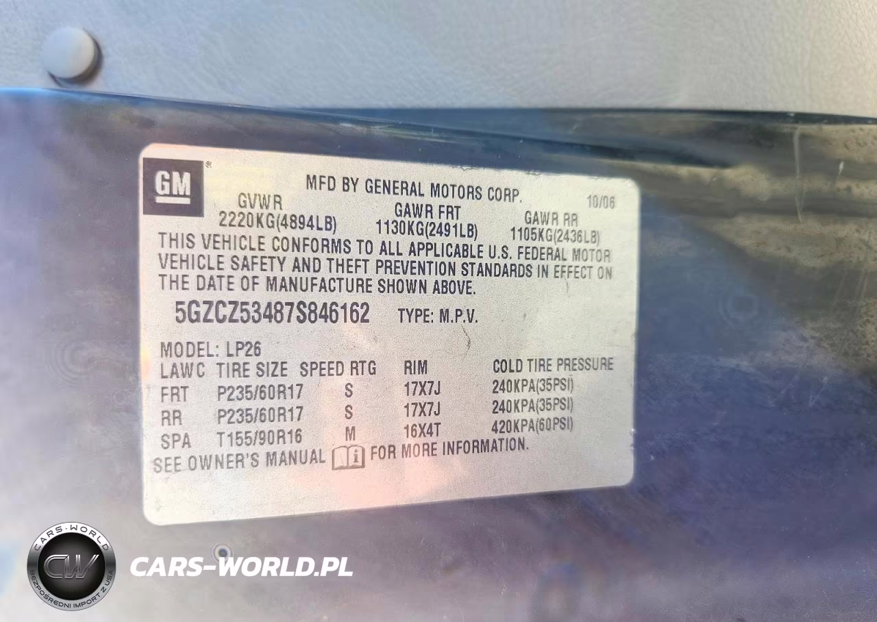2007 Saturn Vue VIN:5GZCZ53487S846162 - 13
