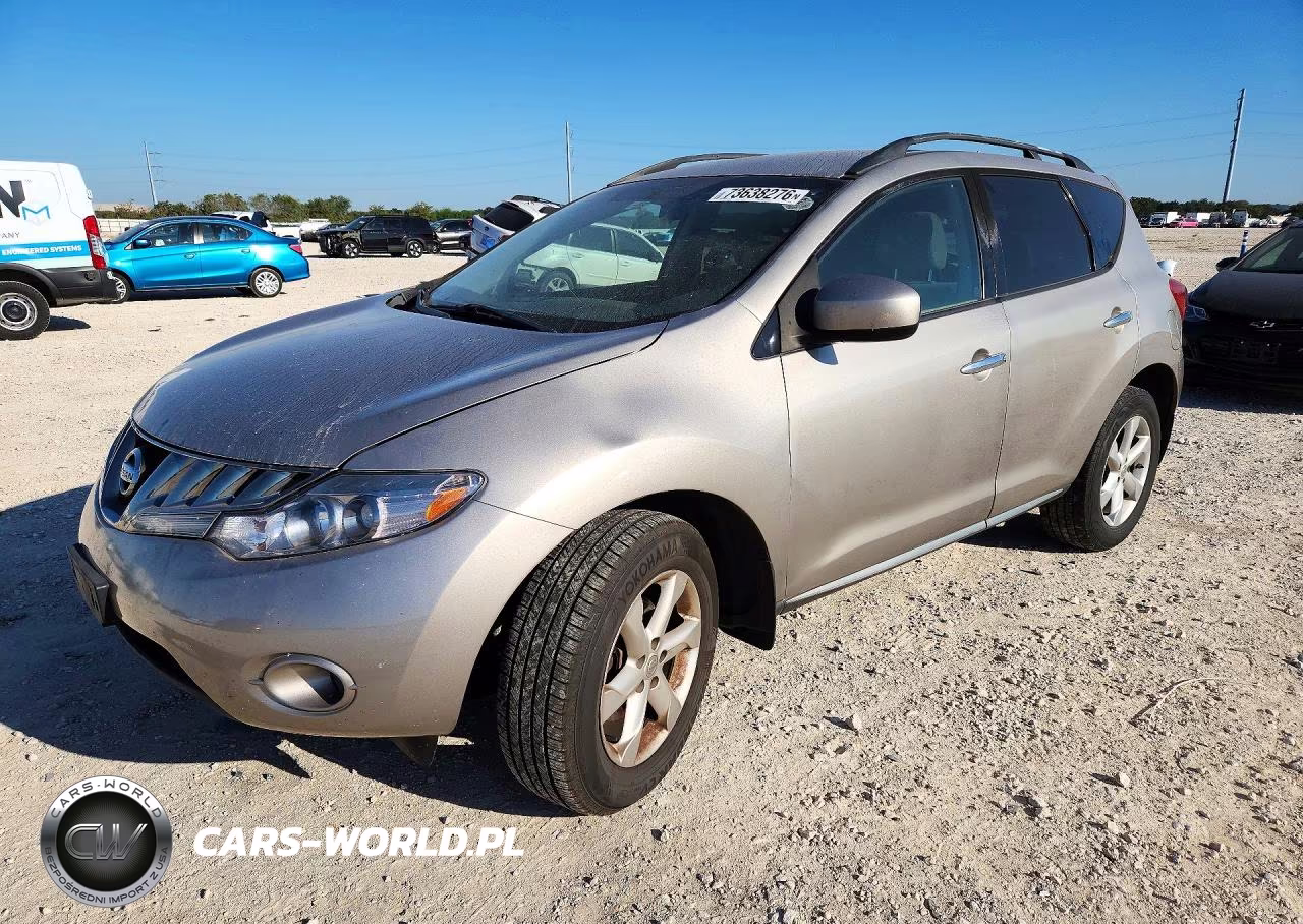 2009 Nissan Murano S VIN:JN8AZ18W59W200282 - 1