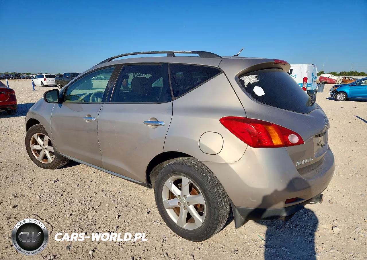 2009 Nissan Murano S VIN:JN8AZ18W59W200282 - 2
