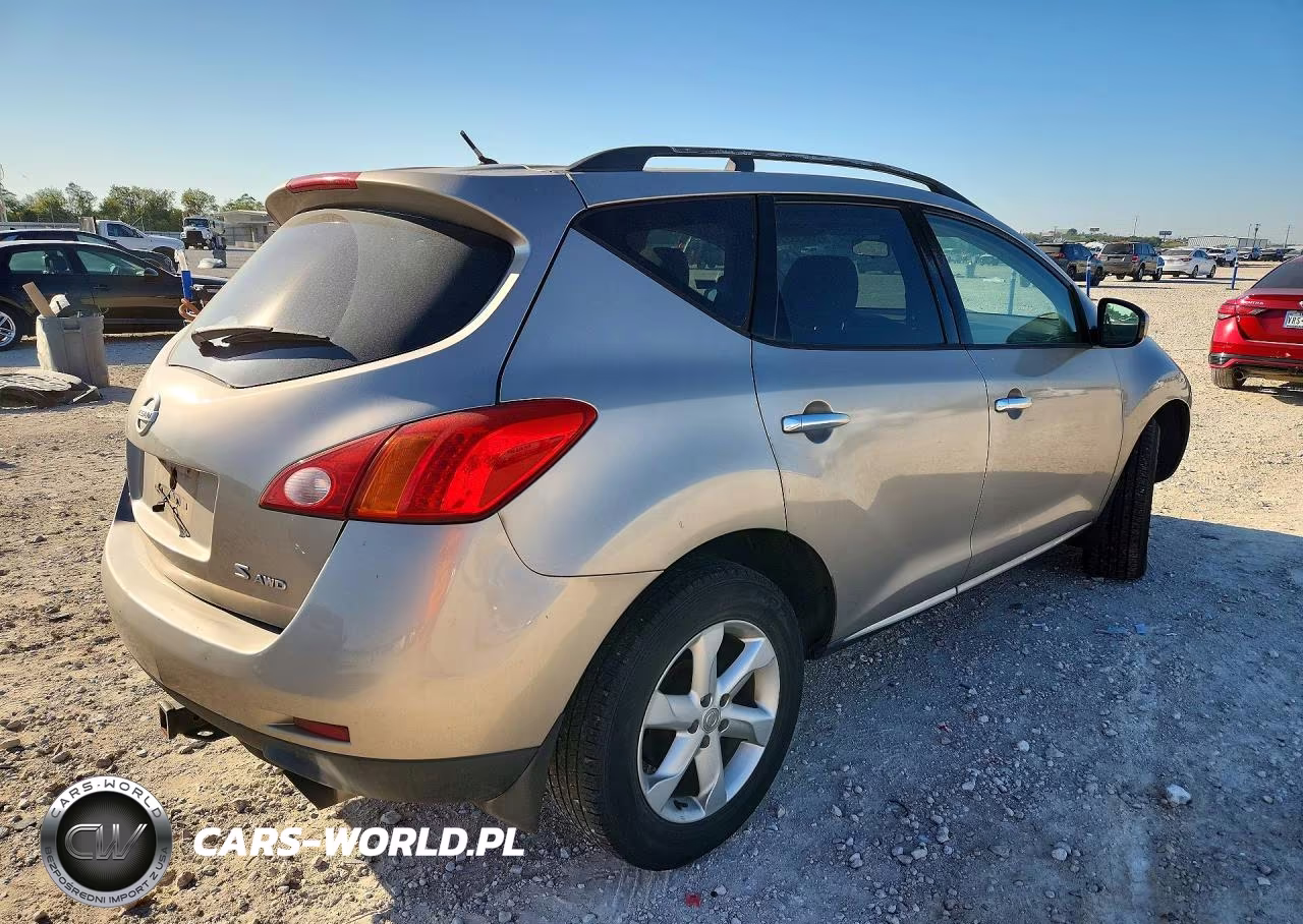 2009 Nissan Murano S VIN:JN8AZ18W59W200282 - 3