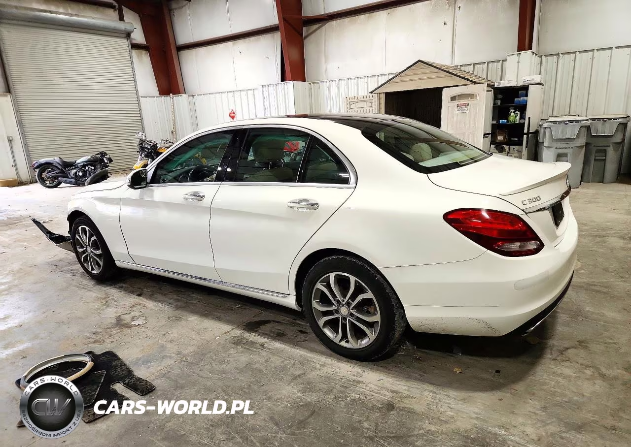 2017 Mercedes-Benz C 300 4Matic VIN:55SWF4KB1HU205336 - 2