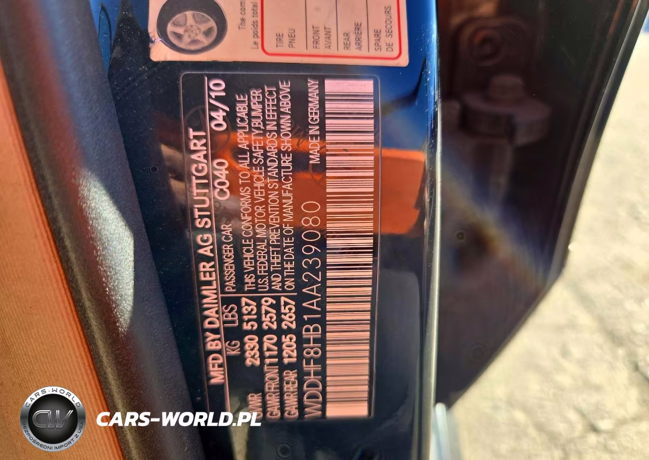 2010 Mercedes-Benz E 350 4Matic VIN:WDDHF8HB1AA239080 - 12