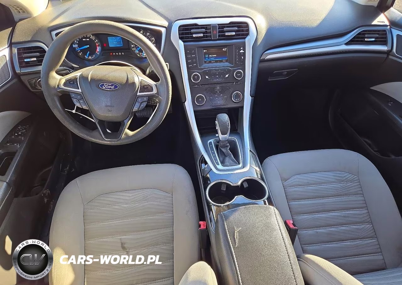 2016 Ford Fusion S VIN:3FA6P0G79GR183701 - 8