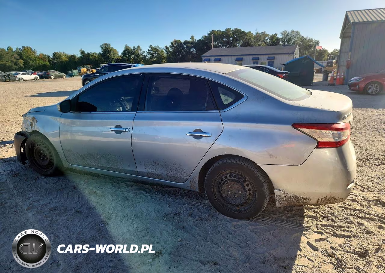 2013 Nissan Sentra S VIN:3N1AB7AP2DL667781 - 2