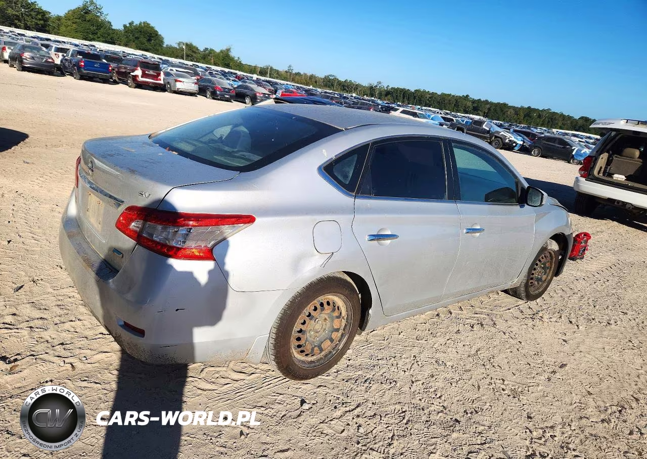 2013 Nissan Sentra S VIN:3N1AB7AP2DL667781 - 3